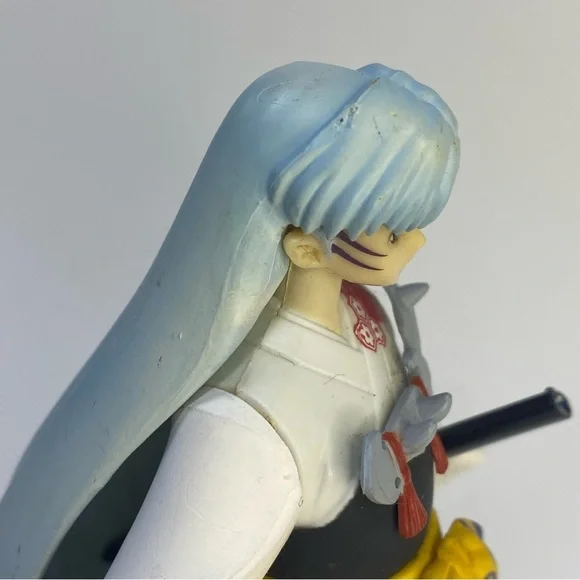2004 Inuyasha anime figures by Toynami (Sesshomaru and Inuyasha) - Picture 8 of 11